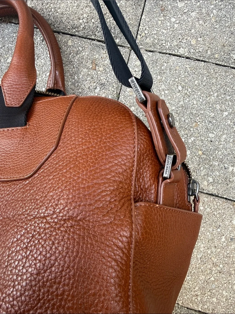 Cole Haan premium cognac